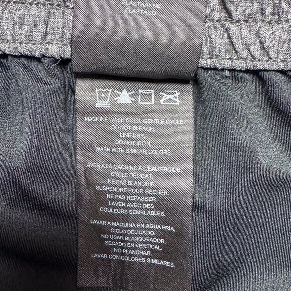 Hurley Swim Shorts Mens XL Gray Striped Lined Swim Trunks Beach‎ Pool Party - Picture 11 of 16